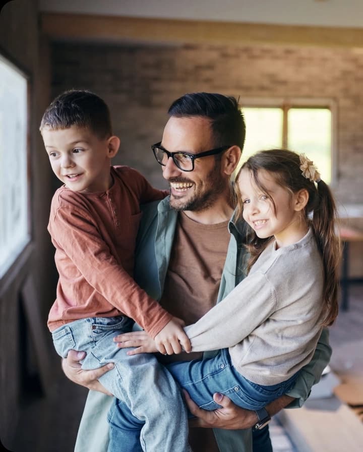 A family enjoying time together